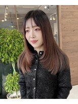 エアージーモ 小倉店(Fate design Air G mo)&nbsp;美髪ロングレイヤー　北九州／小倉北区／縮毛矯正