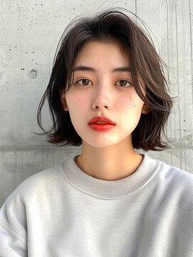 赤れんがアネックス(ANNEX) ボブミディアムレイヤーカットロブ前髪イメチェン20代30代40代