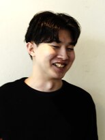 ブリードトウキョウ 亀戸店(BRYD TOKYO) センターパート曲がる縮毛矯正ニュアンスパーマフェザーショート