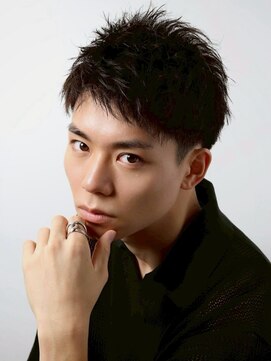 ルーシー 名古屋栄(LUCEY) センターパートニュアンスパーマフェザーパーマ波巻きパーマ