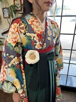 イル 天神西通り店(ill)&nbsp;卒業式ヘアアレンジ/袴着付け/