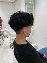 イフメンズサロン 柏(if men's salon)&nbsp;刈り上げフェード×黒髪メンズショート