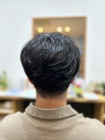 ケイズプラス(K's PLUS) クセ毛風?緩巻きパーマ