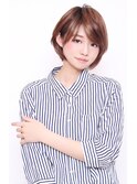 ナチュラルショートボブ