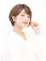 ラグエル(RAGUEL)&nbsp;【30代40代50代】　前下り耳かけショートボブ