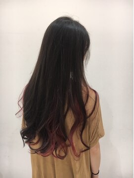 アンアンアヴェダ 沖縄ライカム店(anan aveda) バーガンディーレッド