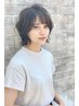 カット＋オーガニック白髪カラー（全体）＋アシストTr付　￥5900