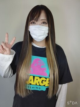 ウィット アンド ラファム Wit &La Famme エクステで作るインナーカラー