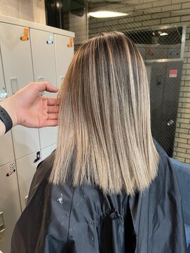 ラフ(LAFF) #黒髪#ボブルフ#ネビージュ#小顔#ワンレン