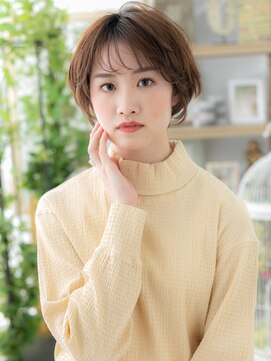 カバーヘア ブリス 戸田公園西口店(COVER HAIR bliss) フレンチガーリー抜け感小顔ボブショートa戸田公園20代30代40代
