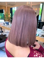 ヘアサロン ガリカ 表参道(hair salon Gallica) 【柴田優香】ピンクバイオレット/ハイトーン/派手可愛い<表参道>