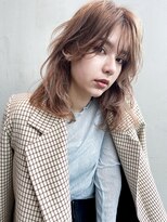 アイティーバイアルバム 北千住店(IT by ALBUM)&nbsp;ミディアムレイヤー_大人ガーリーチョコレートプリカール_28820