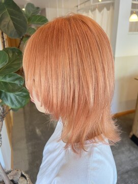 ヘアーデザインサロン スワッグ(Hair design salon SWAG) pail orange