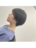 丸みショート　髪質改善　