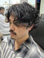 ニューオールド 三軒茶屋(NEW OLD)&nbsp;センターパート×色気パーマ