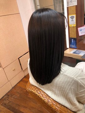 ヘアー マジック 国立店(Hair Magic) モテ髪こなれヘア/美髪薄めバング