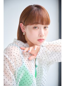 リコ リトル 室蘭(lico×little) 相性抜群ワイドバングとスリークボブ