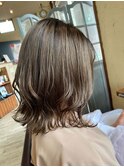 切りっぱなし×ハイライト 【藤枝/藤枝駅】