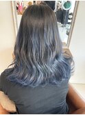 ブルーとグラデーション