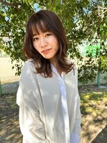 ラパンセノアール(LA PENSEE NOIR) ミディアム×透明感ブラウン