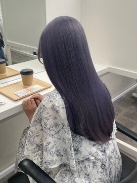 リアン バイ キートス(Lien by kiitos) ラベンダーカラー/紫/ハイトーンカラー/透明感カラー/学割