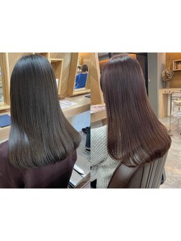 "髪質改善ストレート"ならダメージレスで艶とまとまりのある髪に!丁寧なカウンセリングと施術で理想を実現!