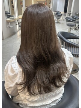 ボタン テンジン(VOTAN tenjin) 【votan_はまひ】ブリーチなし/ラテカラー/透明感カラー/前髪