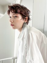 アイティーバイアルバム 松戸店(IT by ALBUM)&nbsp;秋色オリーブカラー透明感カラー小顔ボブルフ_F0267