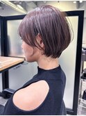ピンクヘアー透明感カラー小顔ピンクグレープフルーツ_ba500121