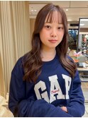 ふんわりベージュカラー
