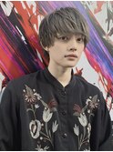 シルバーグレージュ ラウンドマッシュ