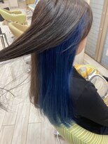 ビス リアン 川口店(Vis lien)&nbsp;20代30代大人可愛い透明感★ネイビーイヤリングカラー