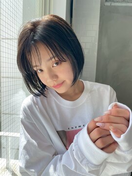 ロア ヘアーコーディネート 四条烏丸店(LoRE hair coordinate) 30代40代髪型ショートウルフ前髪ボブミニウルフタッセルボブ