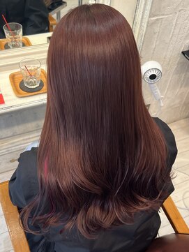 リコ バイ マリス(Liko by maris) 【美髪カラー】カシスチェリーで大人可愛い。艶髪美人