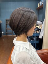 イザ トーキョー(IZA TOKYO)&nbsp;髪質改善/レイヤーカット/大人ボブ/ダブルカラー/黒髪スタイル