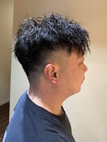 プランタンエーアール(printemps ar)&nbsp;テーパーフェードカット・ツイストスパイラルパーマ