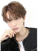 シースルーセンターパートニュアンスパーマ
