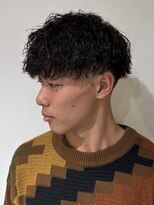 フリークバーバーショップ 河原町三条店(FREAK BARBER SHOP) ツイストスパイラル/マッシュ/メンズ/テーパーフェードF