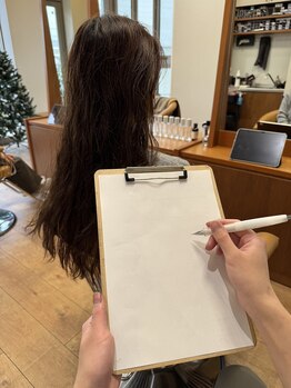 経験豊富なスタイリストがお悩み,骨格に合ったスタイルをご提案◎時間をかけた丁寧なカウンセリングを実施!