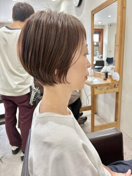 丸みレイヤーショート/30代40代50代60代