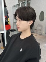 ジーナ 天神(Zina)&nbsp;毛流れセンターパート(メンズカット/ダウンパーマ/ナチュラル)