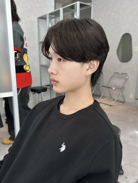 ジーナ 天神(Zina) 毛流れセンターパート(メンズカット/ダウンパーマ/ナチュラル)