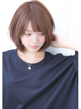 セイドット オモテサンドウ(Say. omotesando) ウルフレイヤーショートとボブの間前髪あり似合わせカット