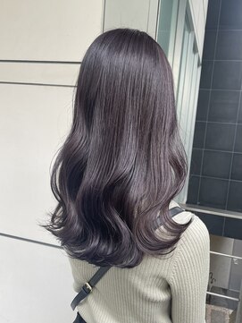 ティエラ 原宿 表参道(Tierra) 【桑原圭太】ケアイルミナカラー青紫で作る アッシュラベンダー