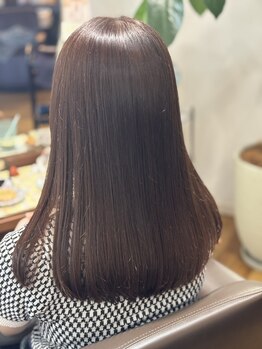 カミイロキレイの写真/お客様に合わせた縮毛矯正クーポン複数有◎今までと違う質感を叶え、毛先まで潤いまとまる艶髪に!