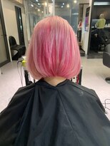 PELE原宿/ブリーチなしダブルカラー/ハイトーン/ケアブリーチ【３月上旬OPEN(予定)】&nbsp;着物ヘア/大人ガーリー/ダークアッシュ/似合わせカット/原宿