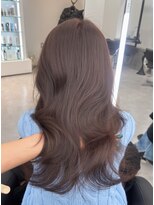 アルドーレフィエロ シンサイバシ(Ardore fiero shinsaibashi)&nbsp;ラベンダーブラウン☆韓国巻き　20代30代40代