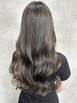 ルノン(LUNON)&nbsp;黒髪クラゲヘアーオリーブグレー小顔ココアベージュ