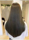 【オリーブベージュ】【透明感カラー】【20代30代】