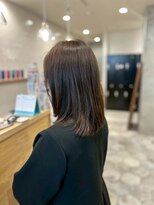 セレイン(serein)&nbsp;透明感・肩ライン切りっぱなしbob